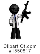 Black Design Mascot Clipart #1550817 by Leo Blanchette
