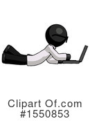 Black Design Mascot Clipart #1550853 by Leo Blanchette