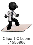 Black Design Mascot Clipart #1550866 by Leo Blanchette