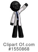 Black Design Mascot Clipart #1550868 by Leo Blanchette