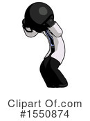 Black Design Mascot Clipart #1550874 by Leo Blanchette