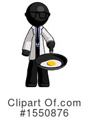 Black Design Mascot Clipart #1550876 by Leo Blanchette