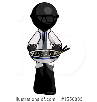 Royalty-Free (RF) Black Design Mascot Clipart Illustration by Leo Blanchette - Stock Sample #1550883