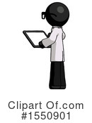 Black Design Mascot Clipart #1550901 by Leo Blanchette