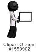 Black Design Mascot Clipart #1550902 by Leo Blanchette