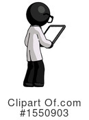 Black Design Mascot Clipart #1550903 by Leo Blanchette