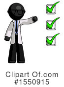 Black Design Mascot Clipart #1550915 by Leo Blanchette