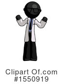 Black Design Mascot Clipart #1550919 by Leo Blanchette