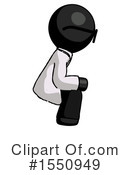 Black Design Mascot Clipart #1550949 by Leo Blanchette
