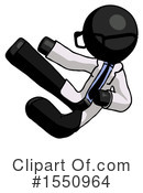 Black Design Mascot Clipart #1550964 by Leo Blanchette