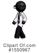 Black Design Mascot Clipart #1550967 by Leo Blanchette