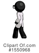 Black Design Mascot Clipart #1550968 by Leo Blanchette