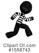 Black Design Mascot Clipart #1558743 by Leo Blanchette