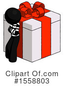 Black Design Mascot Clipart #1558803 by Leo Blanchette