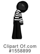 Black Design Mascot Clipart #1558899 by Leo Blanchette