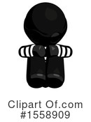 Black Design Mascot Clipart #1558909 by Leo Blanchette