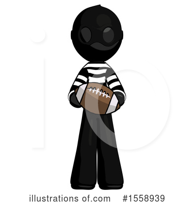 Royalty-Free (RF) Black Design Mascot Clipart Illustration by Leo Blanchette - Stock Sample #1558939