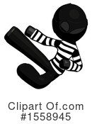 Black Design Mascot Clipart #1558945 by Leo Blanchette