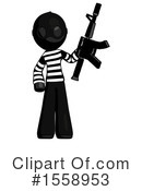Black Design Mascot Clipart #1558953 by Leo Blanchette