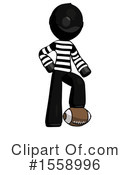 Black Design Mascot Clipart #1558996 by Leo Blanchette