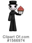 Black Design Mascot Clipart #1566974 by Leo Blanchette