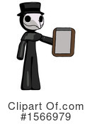 Black Design Mascot Clipart #1566979 by Leo Blanchette