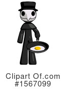 Black Design Mascot Clipart #1567099 by Leo Blanchette