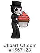 Black Design Mascot Clipart #1567123 by Leo Blanchette