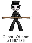 Black Design Mascot Clipart #1567135 by Leo Blanchette