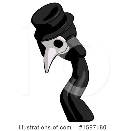 Royalty-Free (RF) Black Design Mascot Clipart Illustration by Leo Blanchette - Stock Sample #1567160
