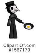Black Design Mascot Clipart #1567179 by Leo Blanchette