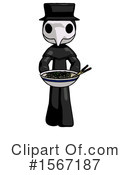 Black Design Mascot Clipart #1567187 by Leo Blanchette