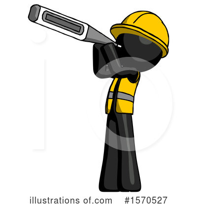 Royalty-Free (RF) Black Design Mascot Clipart Illustration by Leo Blanchette - Stock Sample #1570527