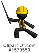 Black Design Mascot Clipart #1570550 by Leo Blanchette