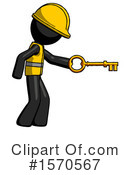 Black Design Mascot Clipart #1570567 by Leo Blanchette
