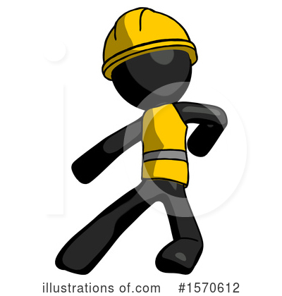 Royalty-Free (RF) Black Design Mascot Clipart Illustration by Leo Blanchette - Stock Sample #1570612