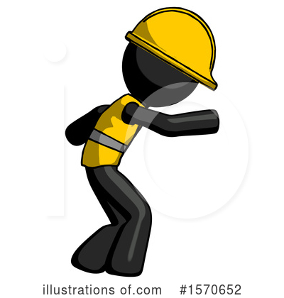 Royalty-Free (RF) Black Design Mascot Clipart Illustration by Leo Blanchette - Stock Sample #1570652