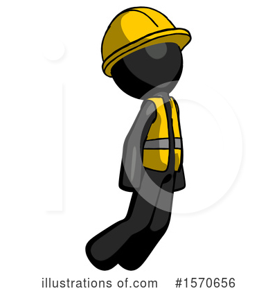 Royalty-Free (RF) Black Design Mascot Clipart Illustration by Leo Blanchette - Stock Sample #1570656