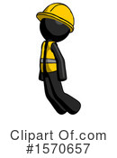 Black Design Mascot Clipart #1570657 by Leo Blanchette