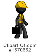 Black Design Mascot Clipart #1570662 by Leo Blanchette