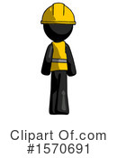 Black Design Mascot Clipart #1570691 by Leo Blanchette