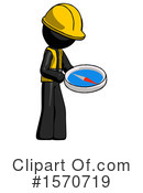 Black Design Mascot Clipart #1570719 by Leo Blanchette