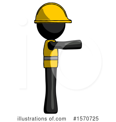 Royalty-Free (RF) Black Design Mascot Clipart Illustration by Leo Blanchette - Stock Sample #1570725