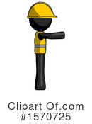 Black Design Mascot Clipart #1570725 by Leo Blanchette