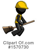 Black Design Mascot Clipart #1570730 by Leo Blanchette