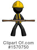 Black Design Mascot Clipart #1570750 by Leo Blanchette