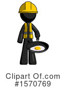 Black Design Mascot Clipart #1570769 by Leo Blanchette