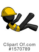Black Design Mascot Clipart #1570789 by Leo Blanchette