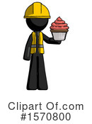 Black Design Mascot Clipart #1570800 by Leo Blanchette
