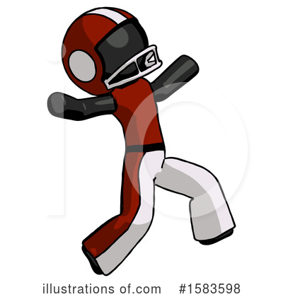 Royalty-Free (RF) Black Design Mascot Clipart Illustration by Leo Blanchette - Stock Sample #1583598